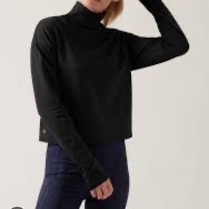 NWT Athleta Whistler Mock Neck Top